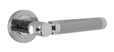 ProGriff TD-Senta auf Rosette–Chrom/Nickel matt